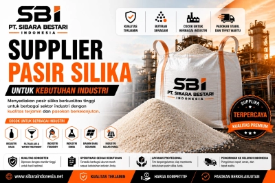 supplier pasir silika