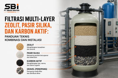 Filtrasi Multi-layer: Kombinasi Zeolit, Silika, & Karbon untuk Air Sehat Maksimal