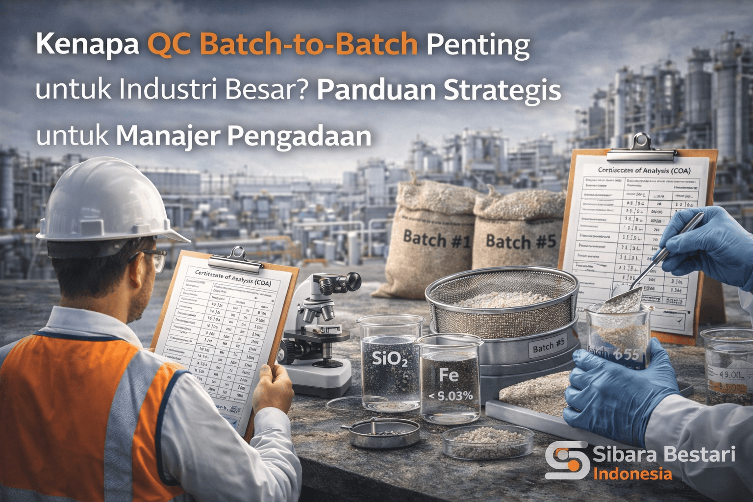 Kenapa QC Batch-to-Batch Penting untuk Industri Besar Panduan Strategis untuk Manajer Pengadaan