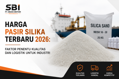 harga pasir silika terbaru 2026