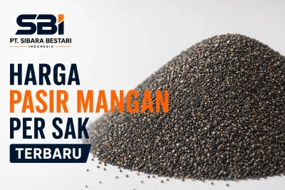 harga pasir mangan per sak terbaru
