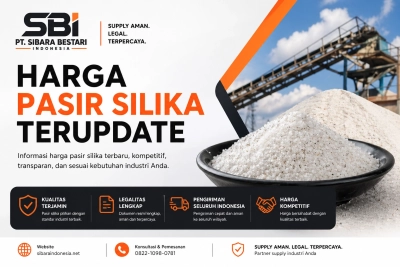 Daftar Harga Pasir Silika per Karung dan Ton 2026 untuk Industri dan Filtrasi