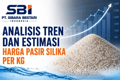 analisa tren dan estimasi harga pasir silika per kg