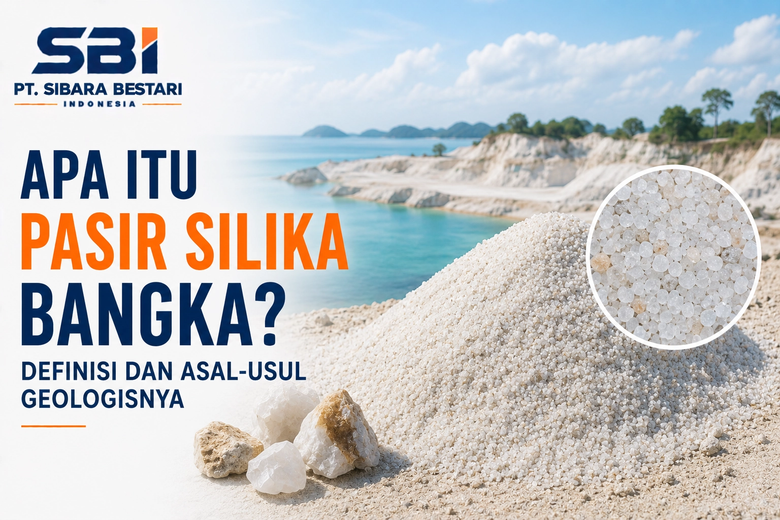 apa itu pasir silika bangka