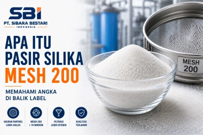 apa itu pasir silika mesh 200