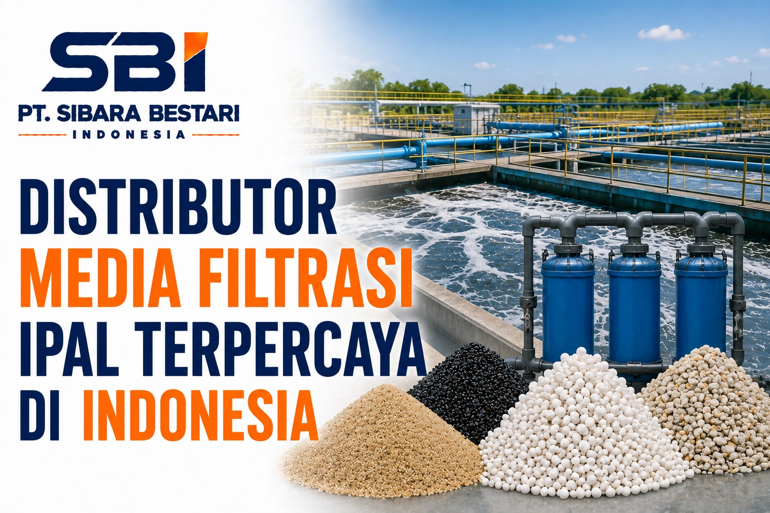 distributor media filtrasi ipal terpercaya di indonesia