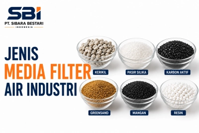 jenis media filter air industri