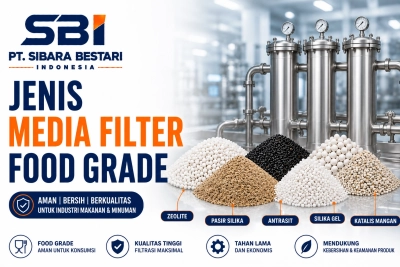 jenis media filter food grade