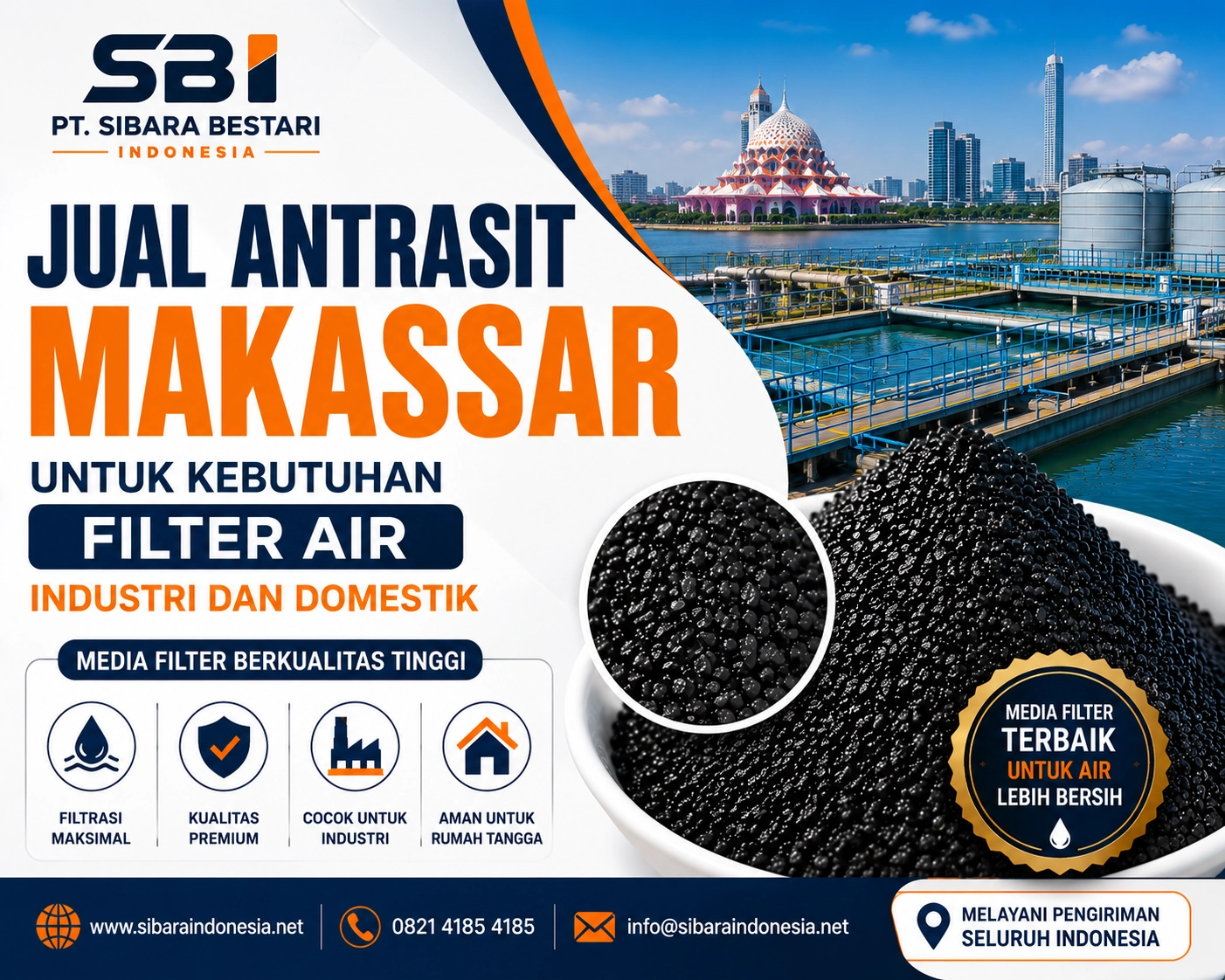 jual antrasit makassar