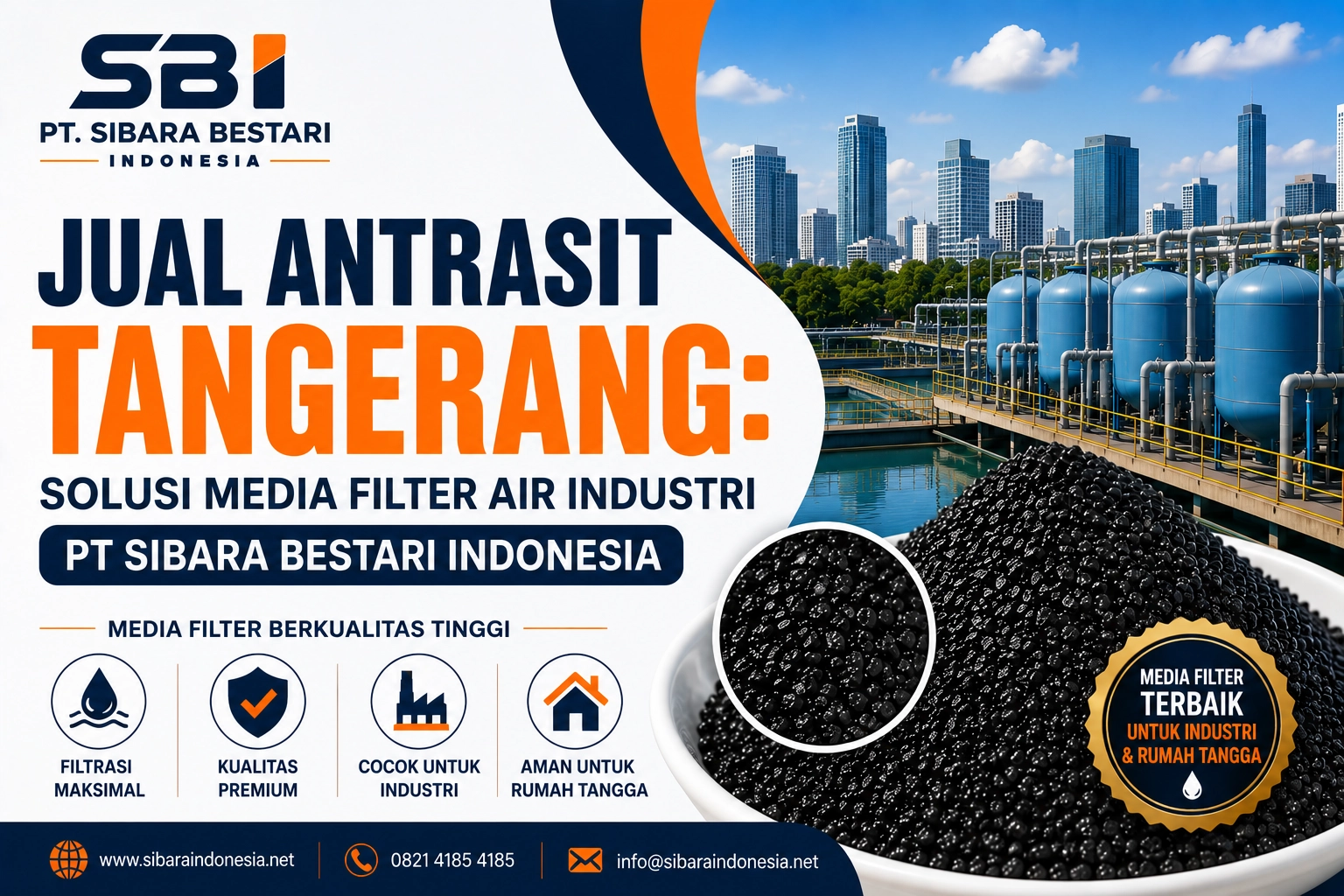 jual antrasit tangerang