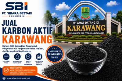 Solusi Media Filtrasi Industri: Jual Karbon Aktif Karawang PT. SIBARA BESTARI INDONESIA