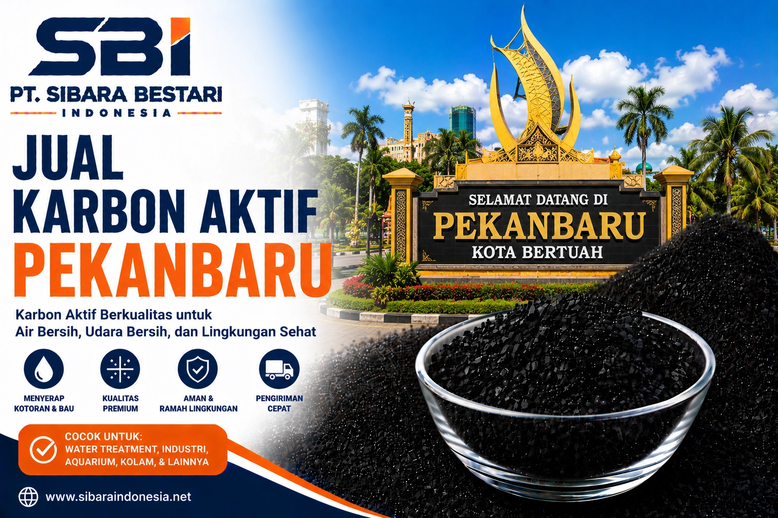 jual karbon aktif pekanbaru