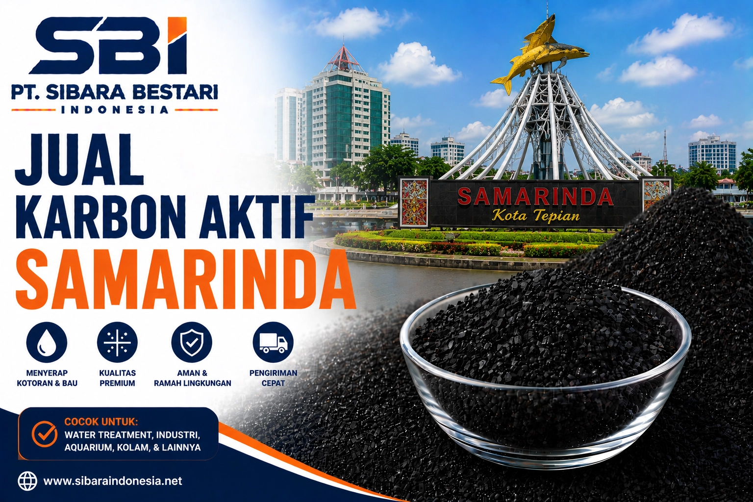jual karbon aktif samarinda
