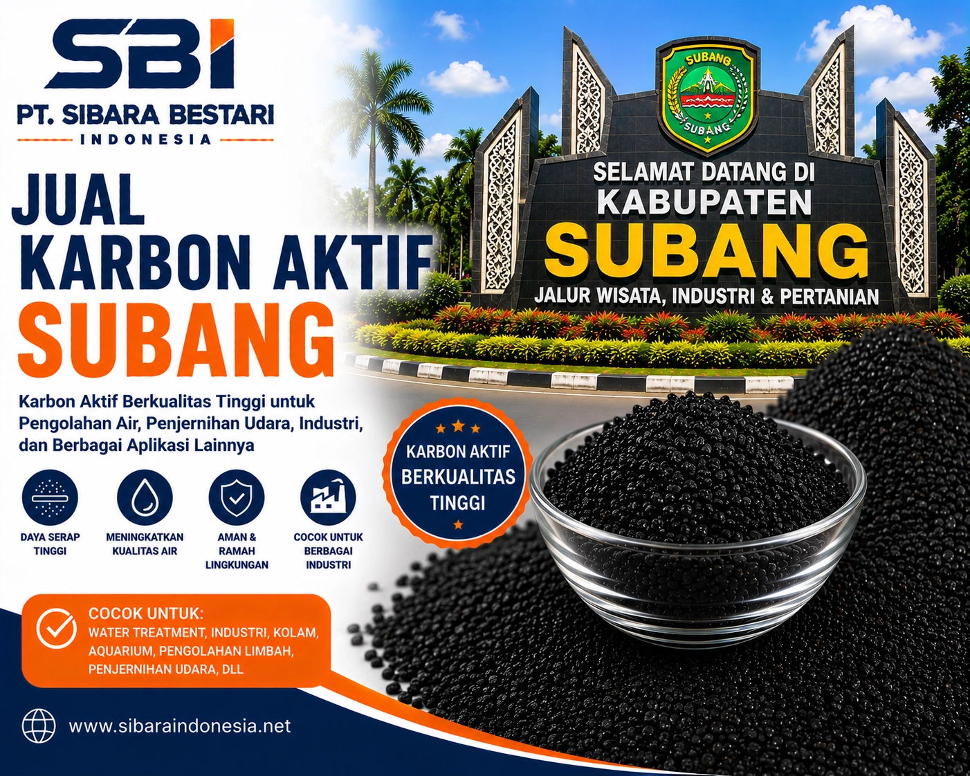 jual karbon aktif subang