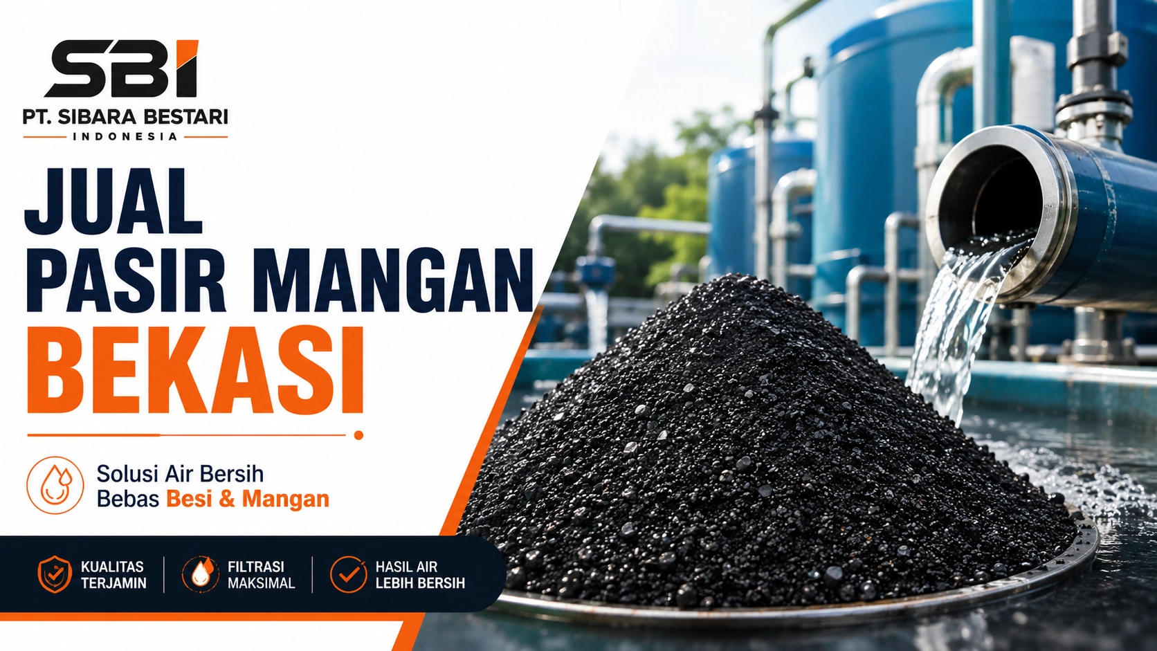 jual pasir mangan bekasi