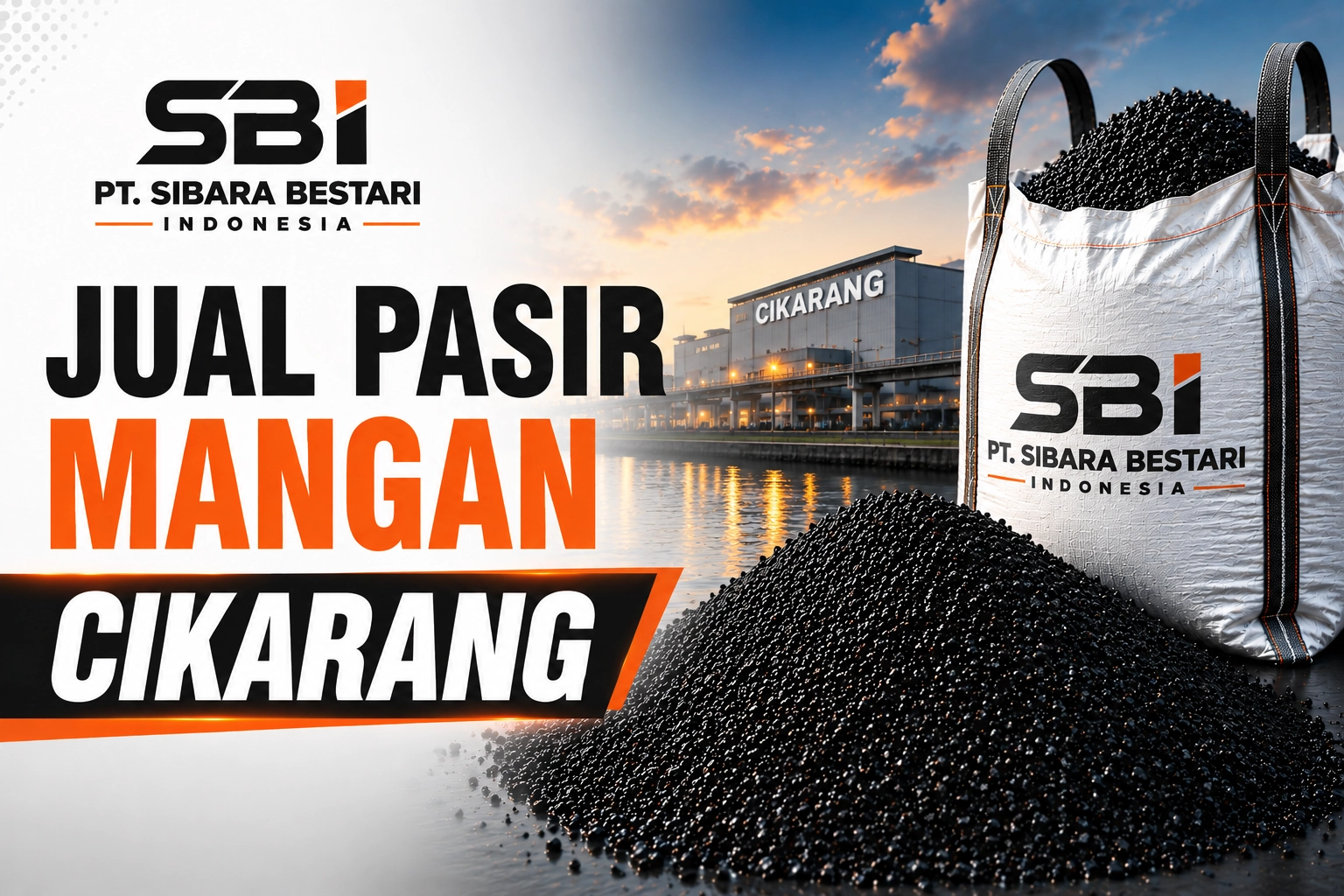 jual pasir mangan cikarang
