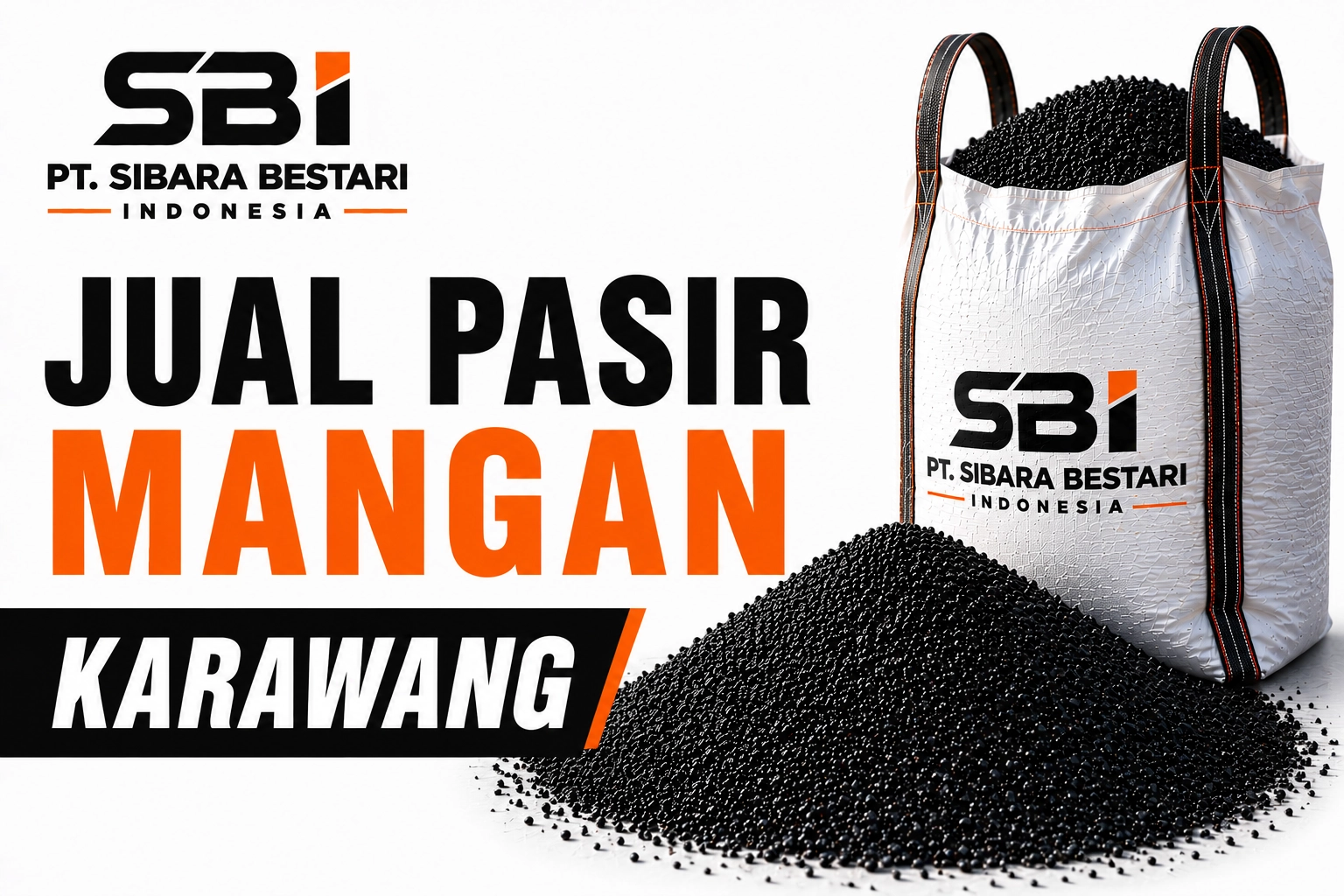 jual pasir mangan karawang