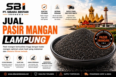 Jual Pasir Mangan Lampung Solusi Air Bersih Bebas Kandungan Besi