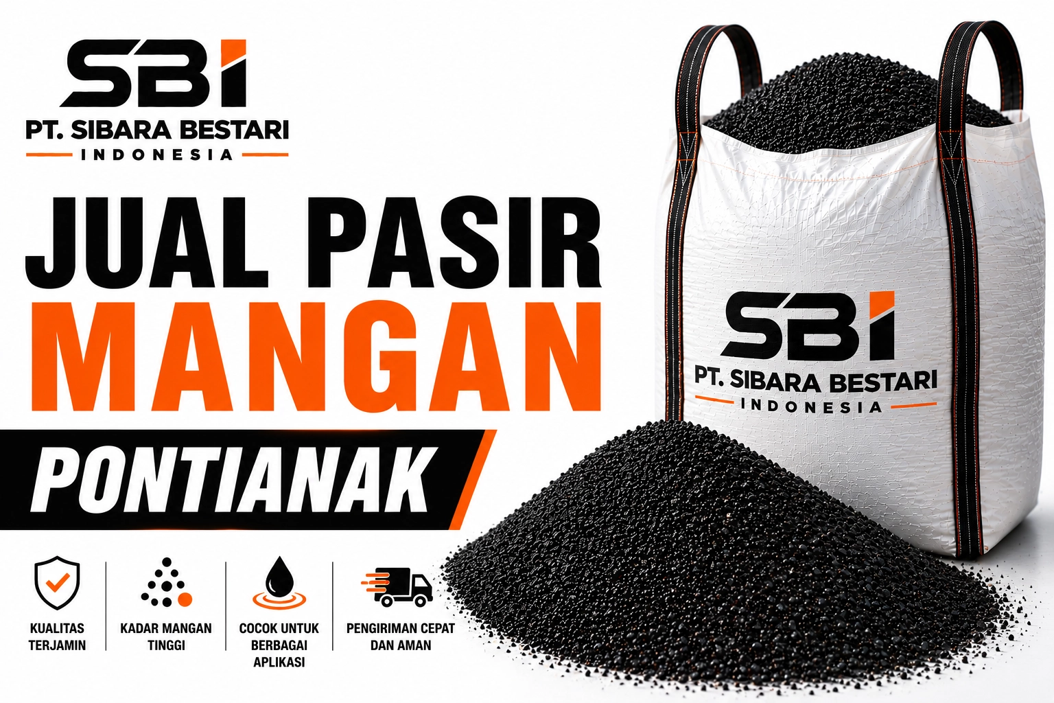 jual pasir mangan pontianak