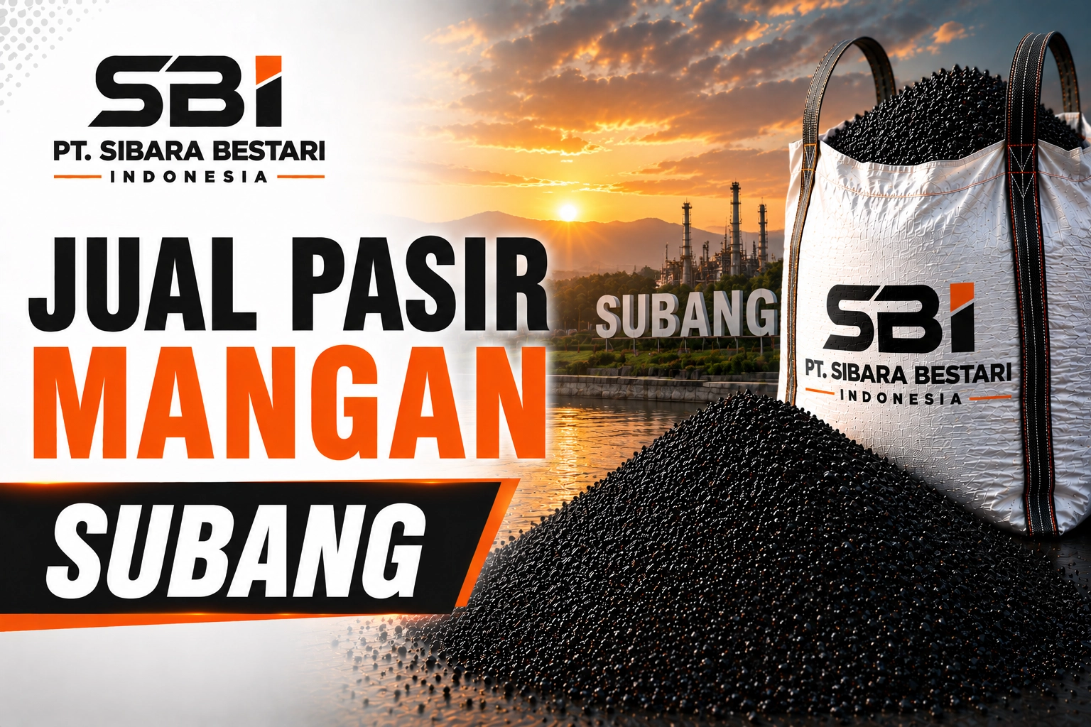 jual pasir mangan subang
