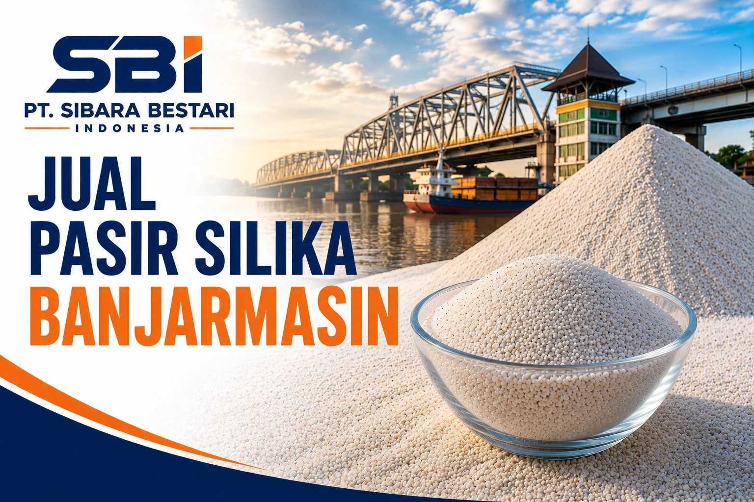 jual pasir silika banjarmasin