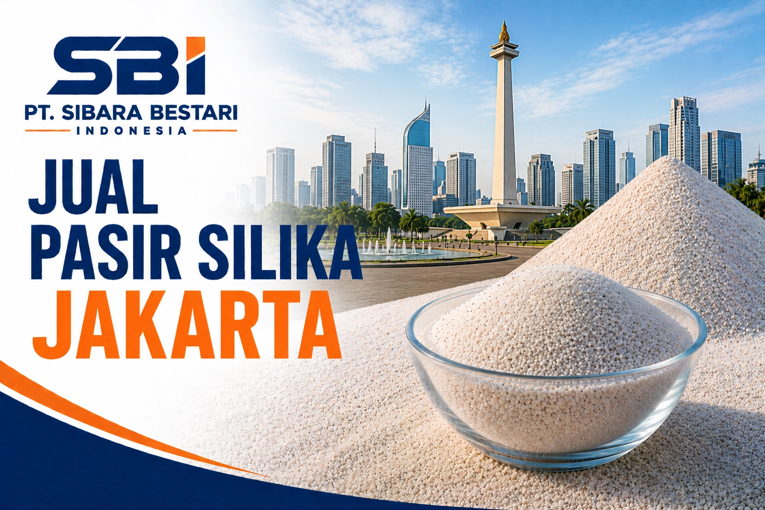 jual pasir silika jakarta
