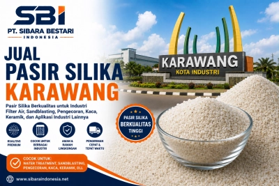 jual pasir silika karawang