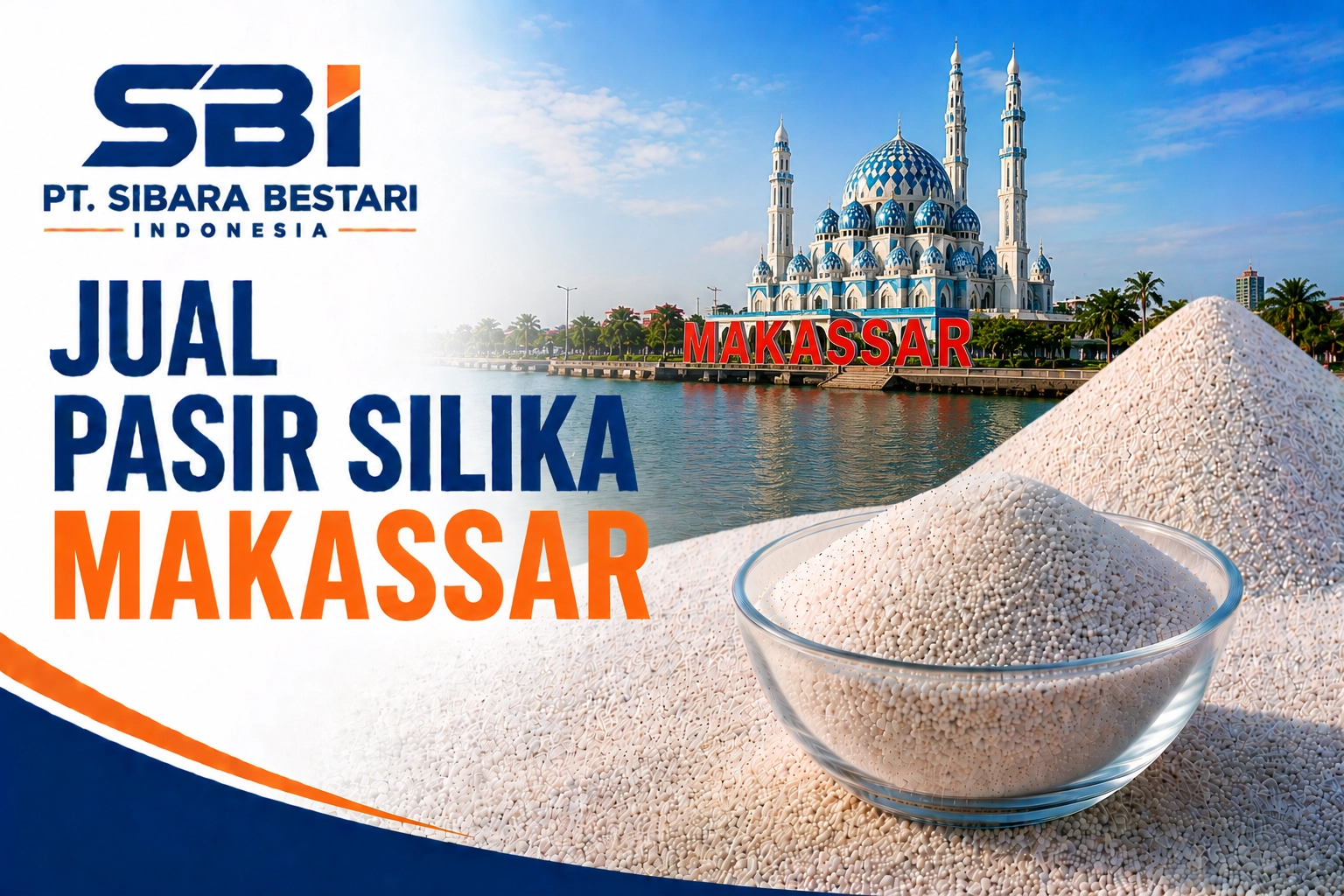 Kebutuhan Pasir Silika untuk Industri di Makassar