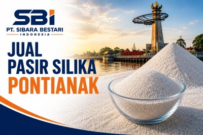 jual pasir silika pontianak