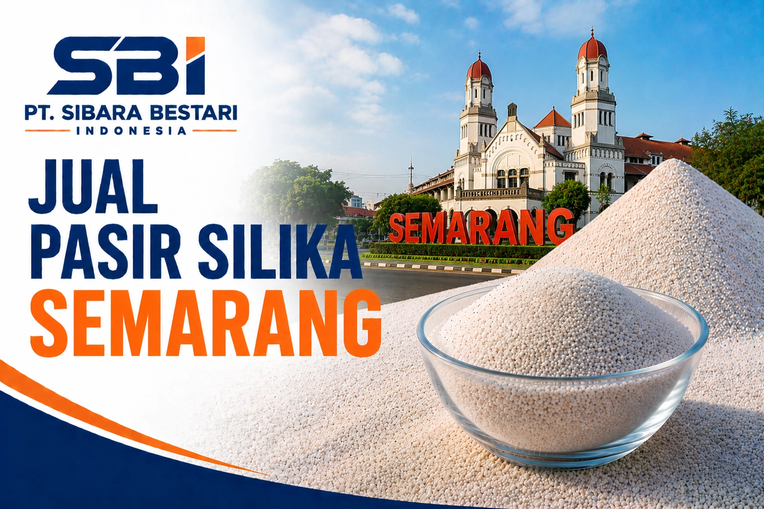 jual pasir silika semarang