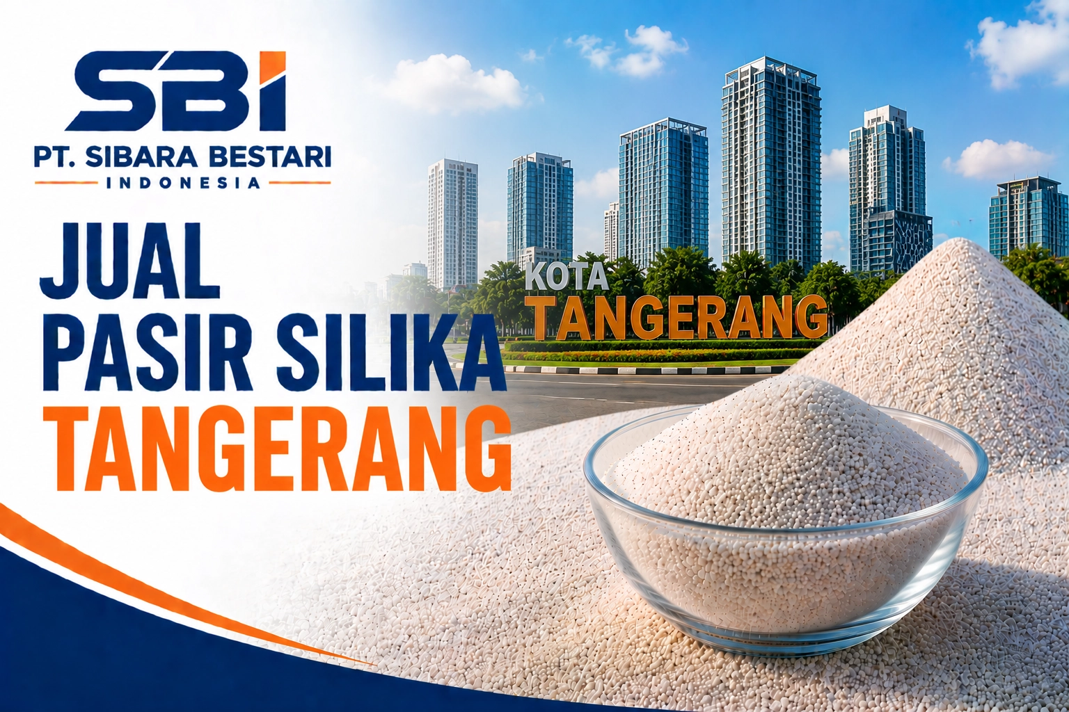 jual pasir silika tangerang