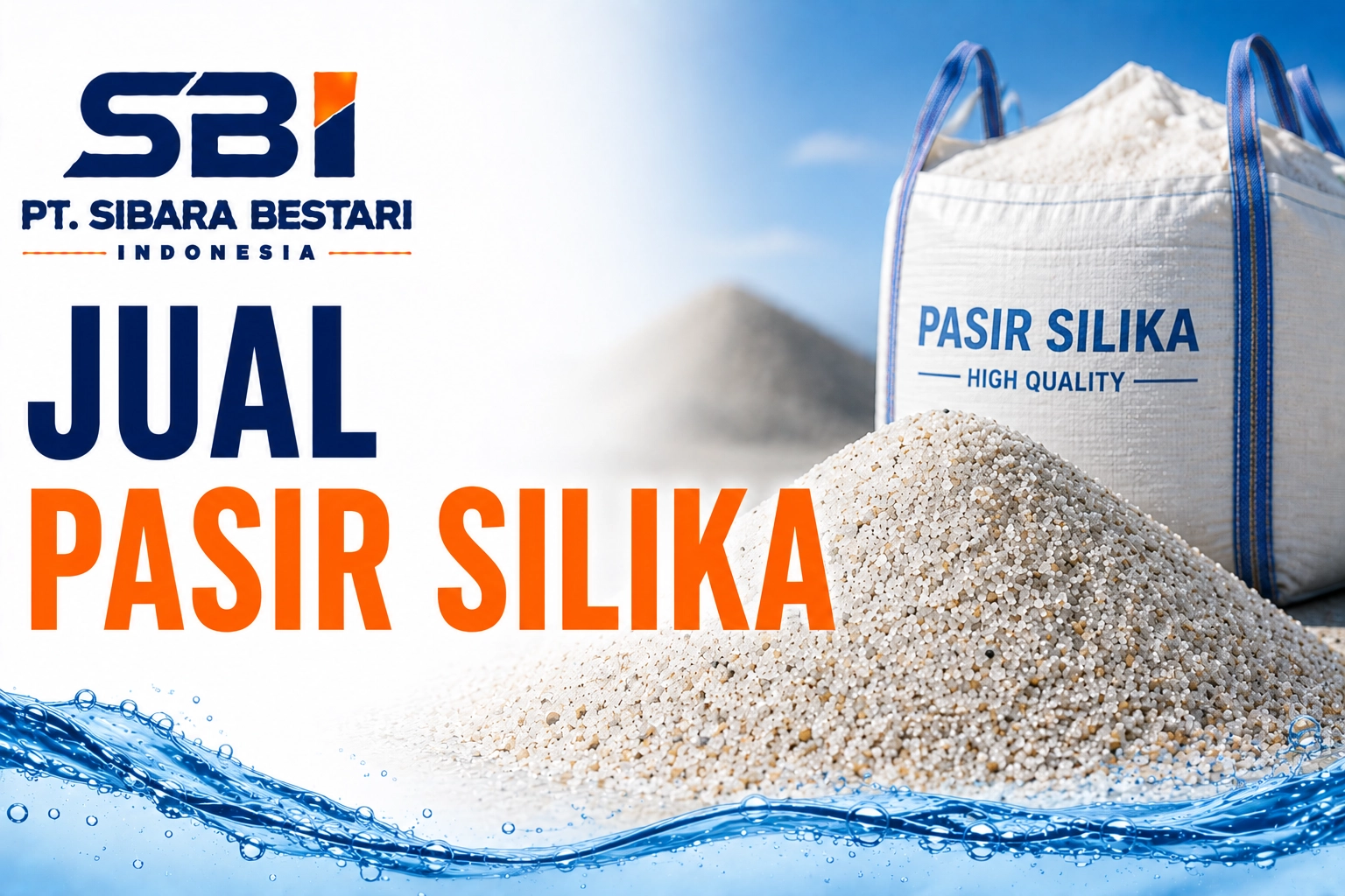 jual pasir silika
