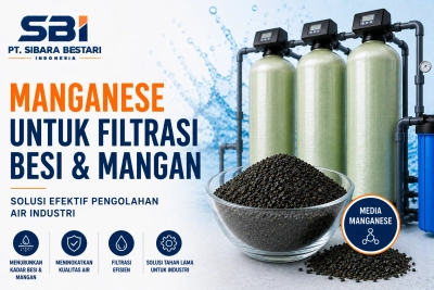 manganese untuk filtrasi besi dan mangan