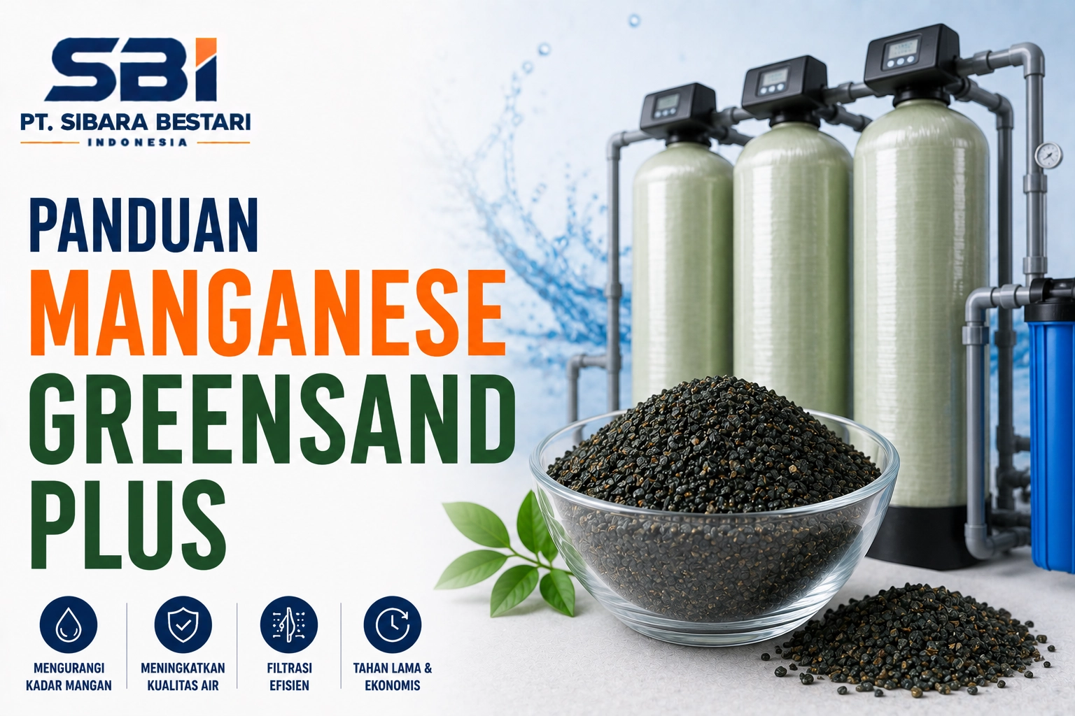 panduan manganese greensand plus