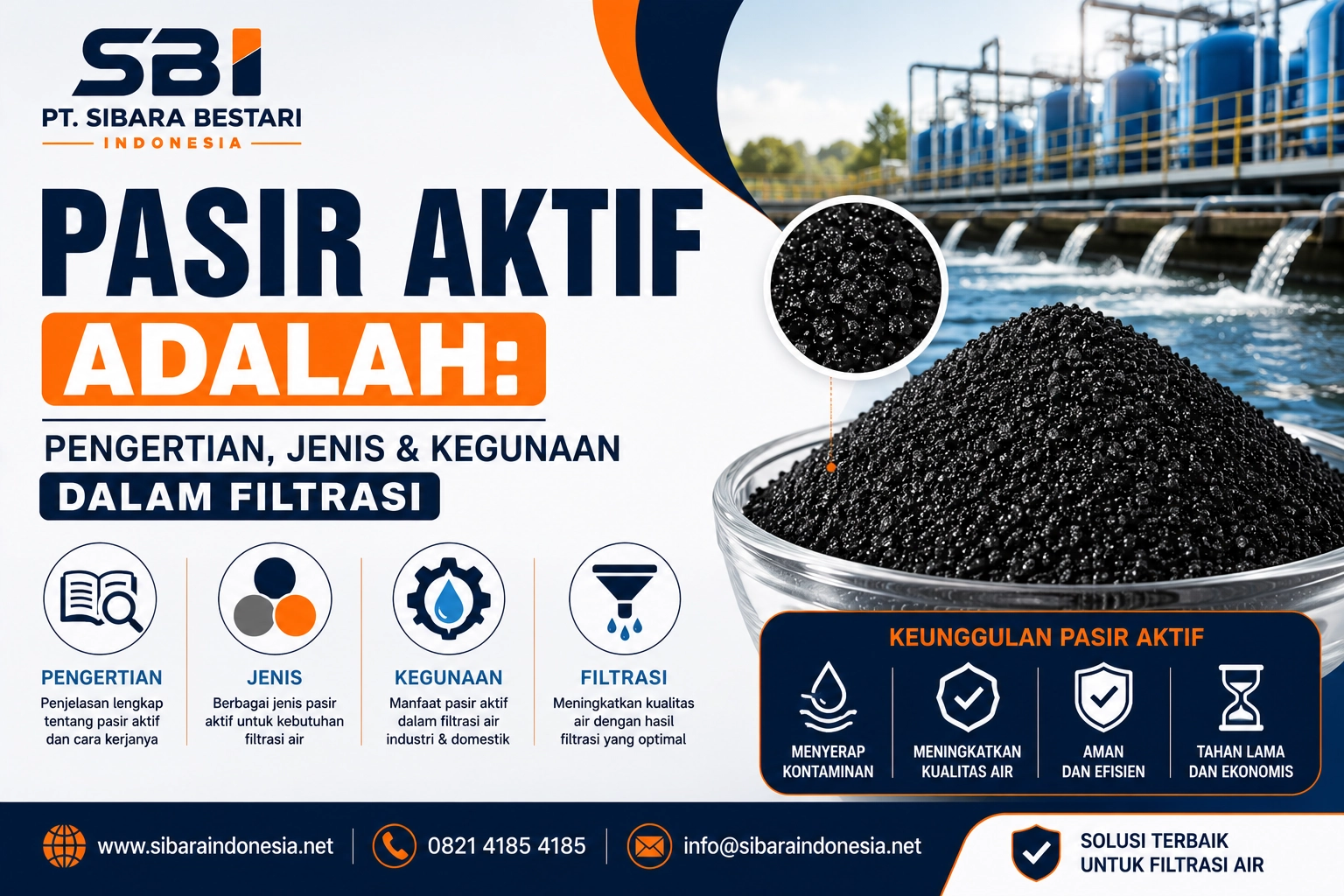 pasir aktif adalah