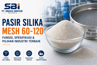pasir silika mesh 60-120