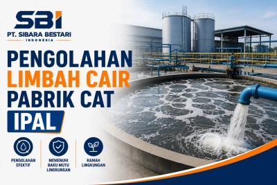 pengolahan limbah cair pabrik cat ipal
