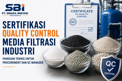 sertifikasi quality control media filtrasi industri