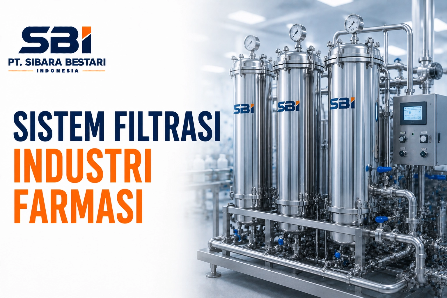 sistem filtrasi industri farmasi