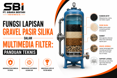 Fungsi Lapisan Gravel Pasir Silika dalam Multimedia Filter Panduan Teknis