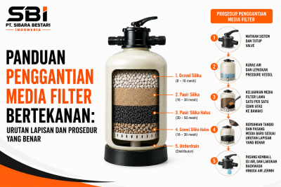 Panduan Penggantian Media Filter Bertekanan: Urutan Lapisan dan Prosedur yang Benar