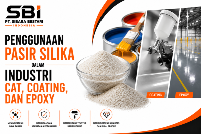Penggunaan Pasir Silika dalam Industri Cat, Coating, dan Epoxy