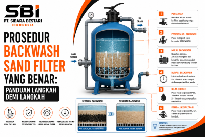 Prosedur Backwash Sand Filter yang Benar Panduan Langkah demi Langkah