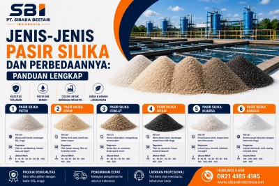 jenis-jenis pasir silika