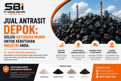 Jual Antrasit Depok: Solusi Batubara Murni untuk Kebutuhan Industri Anda