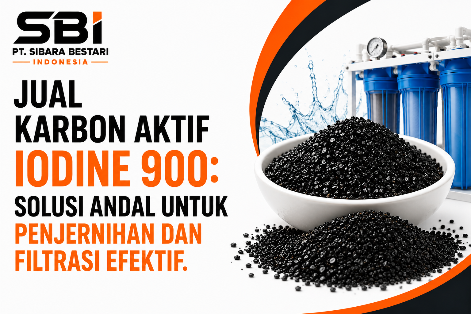 jual karbon aktif iodine 900
