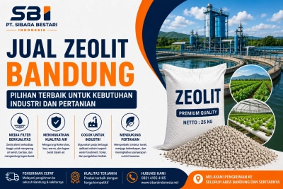 Jual Zeolit Bandung: Pilihan Terbaik untuk Kebutuhan Industri dan Pertanian