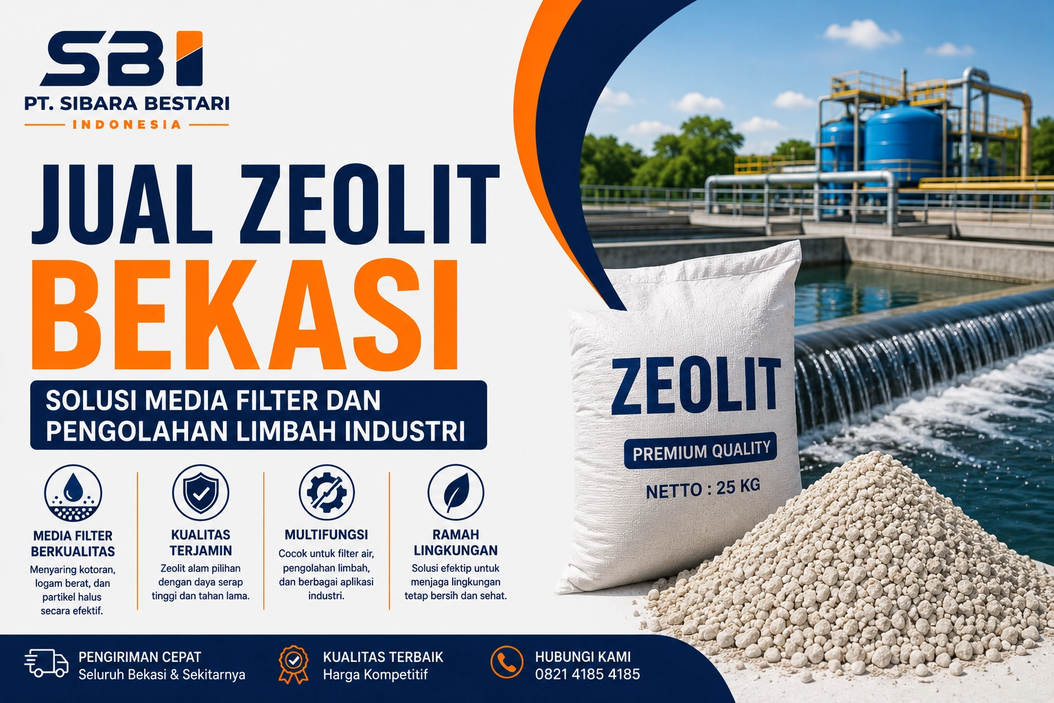 jual zeolit bekasi