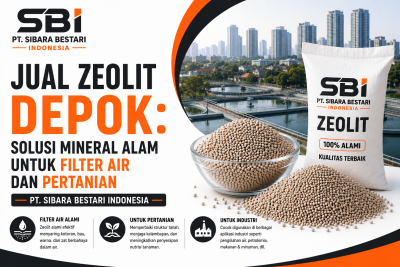 Jual Zeolit Depok: Solusi Mineral Alam untuk Filter Air dan Pertanian