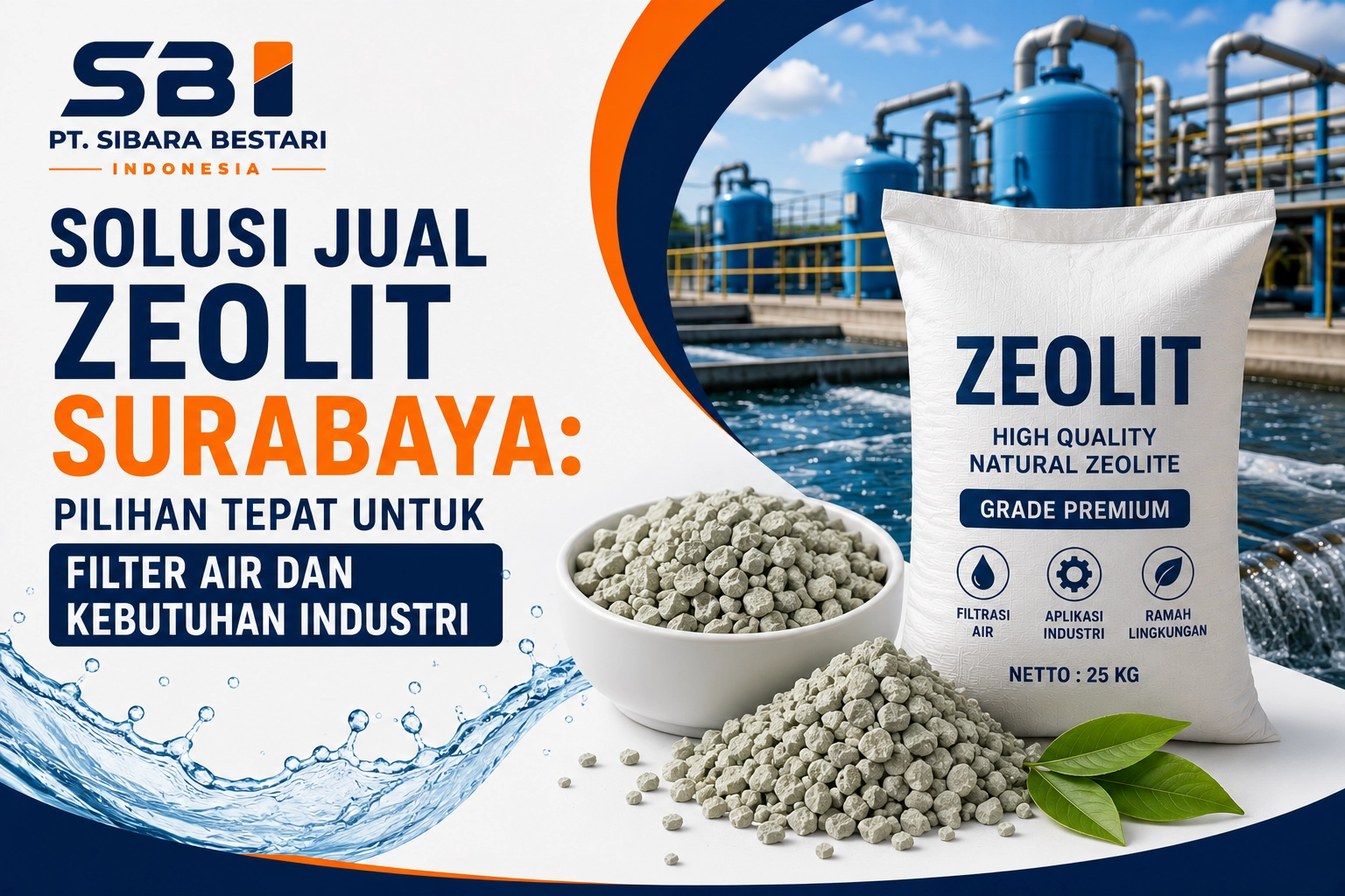 Solusi Jual Zeolit Surabaya: Pilihan Tepat untuk Filter Air dan Kebutuhan Industri